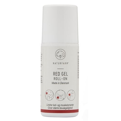 Red Gel Roll-on modvirker muskelømhed - 60 ml.