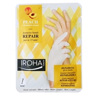 Håndmaske reparerende peach - Iroha