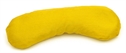 Øjenpude i gul silke med Kamille 20 x 7,5 cm 