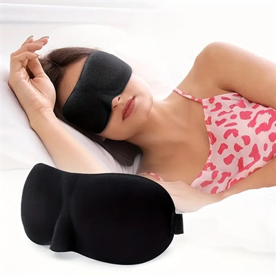 Sovemaske & meditaions maske der ikke trykker ind på øjnene