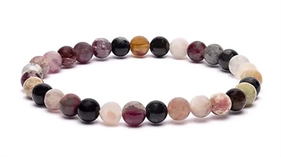 Phoenix armbånd blandet turmalin armbånd elastik