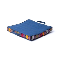 Foldbar meditationspude – rejsemodel 43 × 43 cm