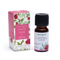 Aroma æterisk olie blanding aromafume - Hvid salvie & rose