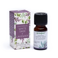 Aroma æterisk olie blanding aromafume - Hvid salvie & lavendel 