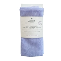 Peeling shower towels (set med 3 stk) - Fra Croll & Denecke