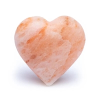 Himalaya salt sæbe & massage sten - hjerteformet