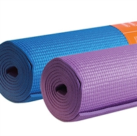 Yogamåtte på 173 cm x 61 cm x 40 mm i blå