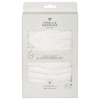 hår turban sæt Bamboo Comfort (2 stk) - Croll & Deneche 