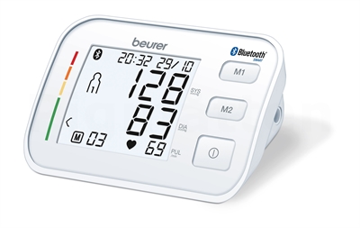 Beurer BM 57 Fuldautomatisk blodtryksmåler med Bluetooth og app