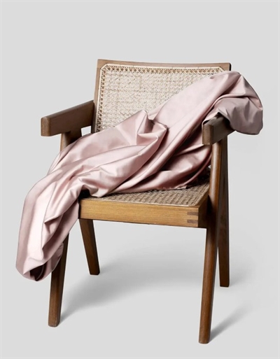 Abate lagen med elastik 90 x 200 cm - Dusty pink