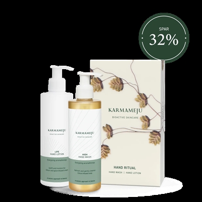 Gaveæske Hand ritual med plejeprodukter til hænderne fra Karmameju