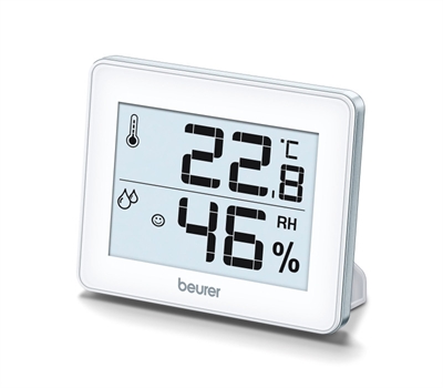 Beurer HM 16 termometer og hygrometer - med smiley display