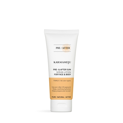 Pre- og aftersun serum lotion  Karmameju - 100 ml.