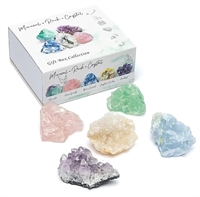 Minerals gaveæske - med 5 mineraler