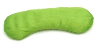 Øjenpude i grøn silke med mynte 20 x 7,5 cm 