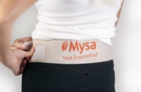 Mysa varmepude ergonopad lændestøtte med varme