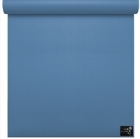 Yogamåtte rejsestørrelse i lyseblå - 65 cm x 200 cm x 1,3 mm 