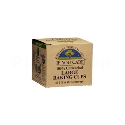 If you care bageforme ubleget 100 % naturlig og nedbrydelig - 60 stk.