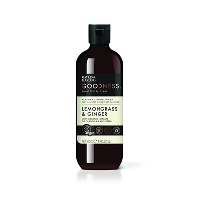 Body shampoo citrongræs og ingefær - 500 ml.