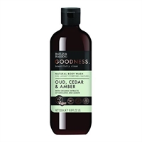 Body shampoo oud, cedertræ og rav - 500 ml.