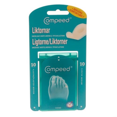 Compeed ligtorn plaster medium - 10 stk