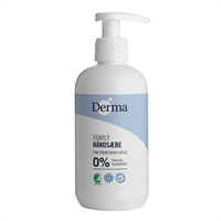 Derma family håndsæbe uden parfume - 250 ml.