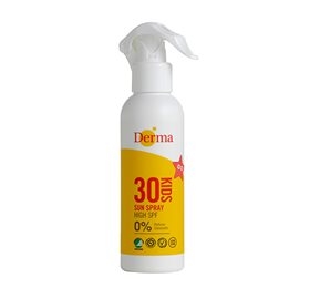 Solcreme til børn uden parfume med solfaktor 30 fra Derma - 200 ml
