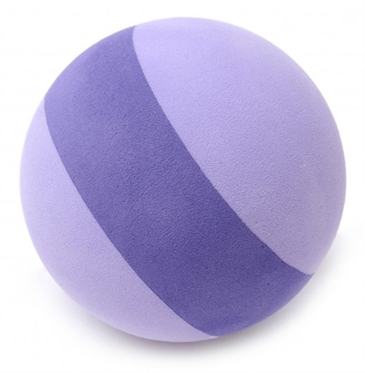 Fascia massagebold på 9 cm i Lilla 