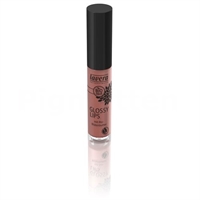 Økologisk lipgloss i Glossy Lips Hazel Nude 12 Lavera