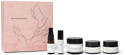 The feel good facial Evolve gaveæske - 5 lækre ansigtsprodukter. (Begrænset antal)