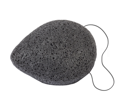 Konjac sponge med black charcoal - Fra Croll & Denecke