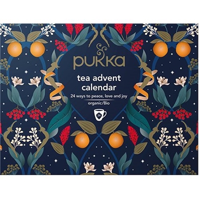 Pukka the Julekalender med 24 økologiske tebreve