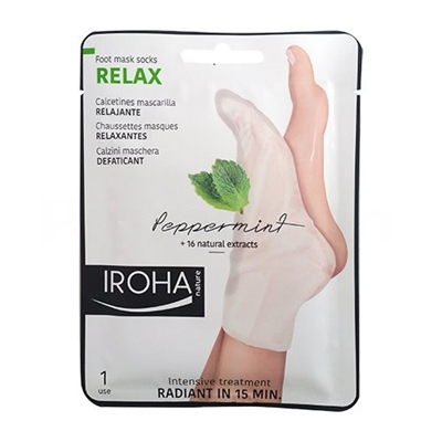 Relax foot mask peppermint - Iroha