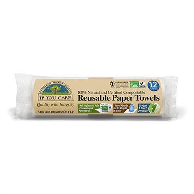 If you care Reusable paper towels
17018