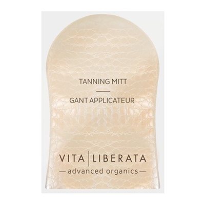 Handske til selvbruner croco gold tan mitt - Vita Liberata