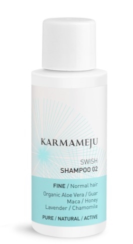 Karmameju hårshampoo Swish 02 rejsestørrelse 50 ml