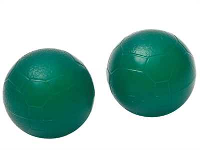 Træningsbolde til fødder Ø9 cm sæt med 2 stk FeetForm - Grøn