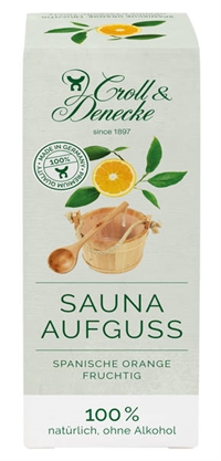 Sauna aroma med duft af Spanish orange, fruity fra Croll & Denecke - 50 ml.