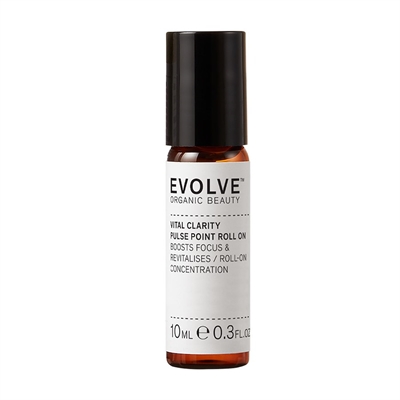 Evolve Vital Clarity Pulse Point Roll on aromaterapi (Fokus, mental klarhed, revitalisering) - 10 ml