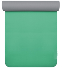 Yogamåtte Pro på 61 x 183 cm og 6 mm tyk i grøn - pro