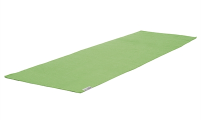 Yoga håndklæde de luxe i grøn - 185 x 63,5 cm